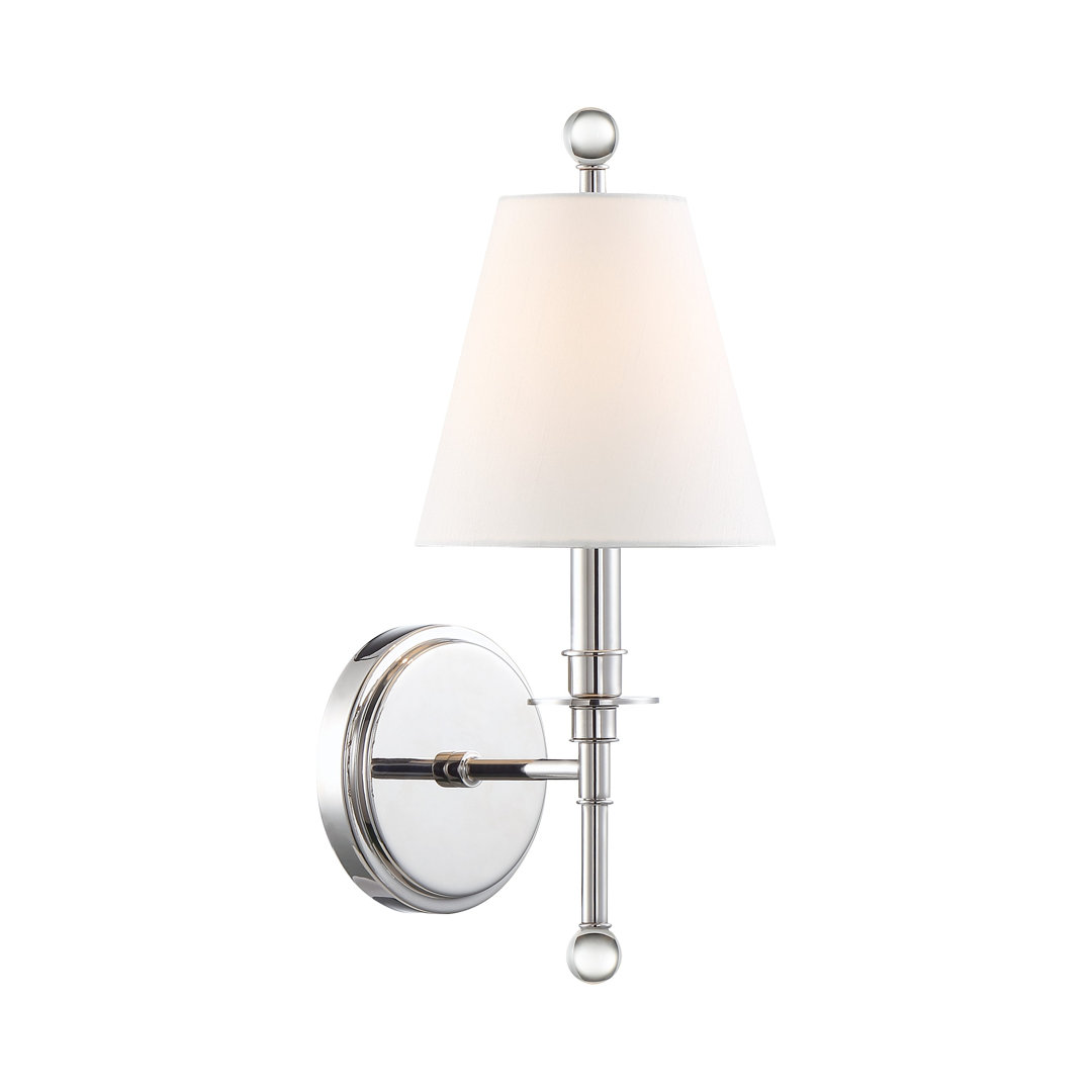 Lumley Stainless Steel Armed Sconce Three Posts™ 