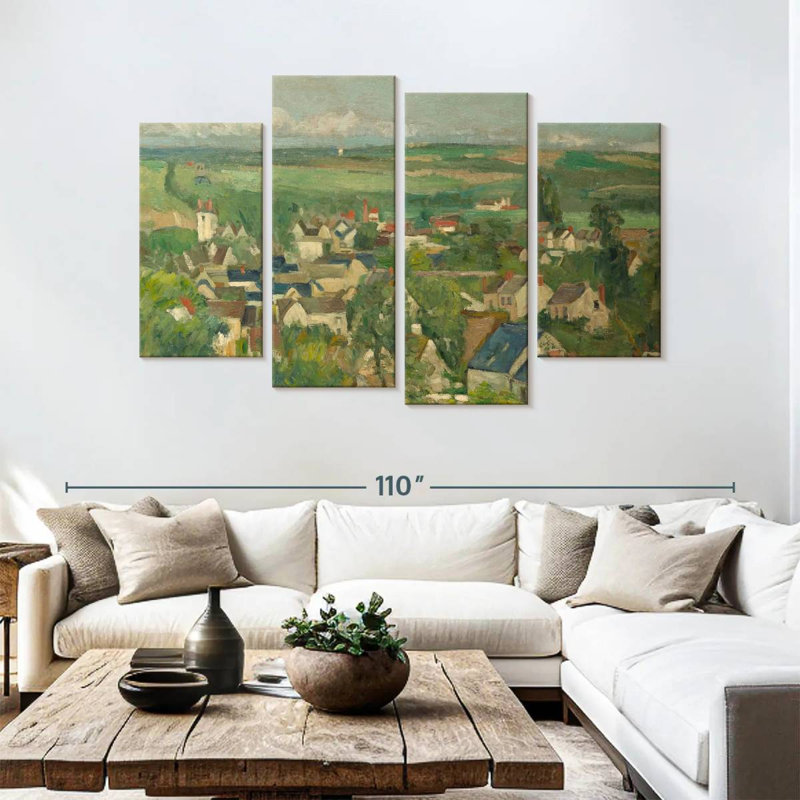 Vue panoramique d'Alvord Auvers, H 54 po x l 84 po