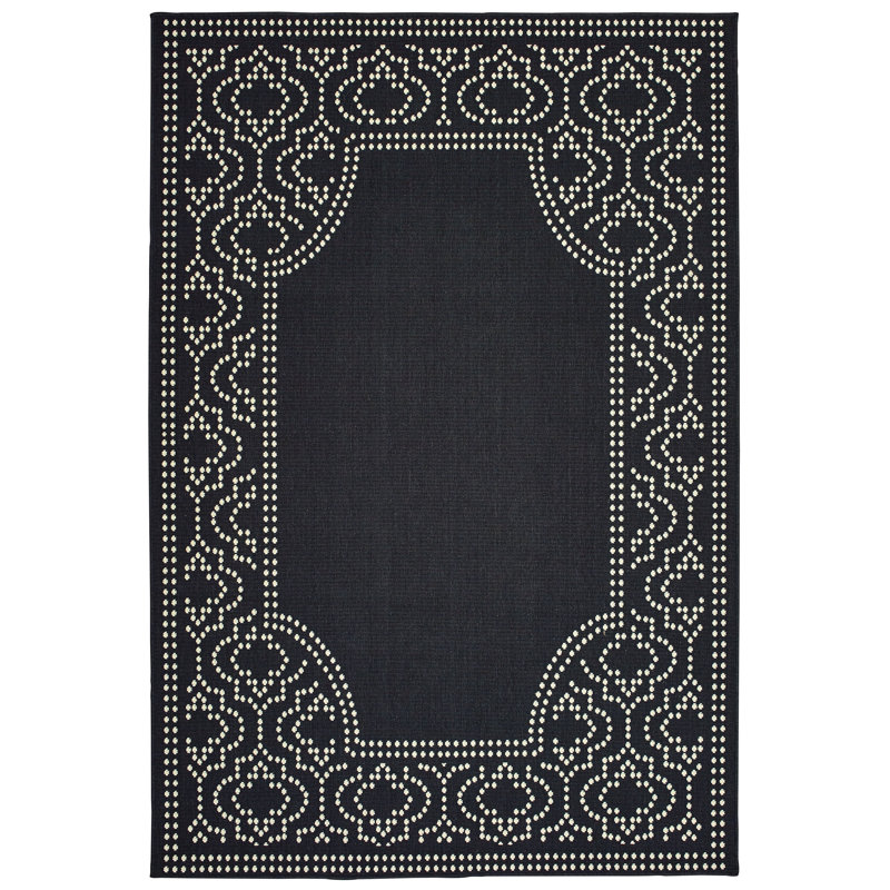 Junor Power Loomed Plaid Rug , Rectangle 1'9" x 3'9"