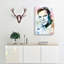 William Shatner From Star Trek In Abstract - Wrapped Canvas Painting-55300367