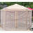 Pop-Up Gazebo Tent With Storage Bag And Wind Ropes Removable Side Panels Ground Anchors-290345115