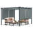 Aoodor Aluminum Pergola with Canopy-90610977-92371647
