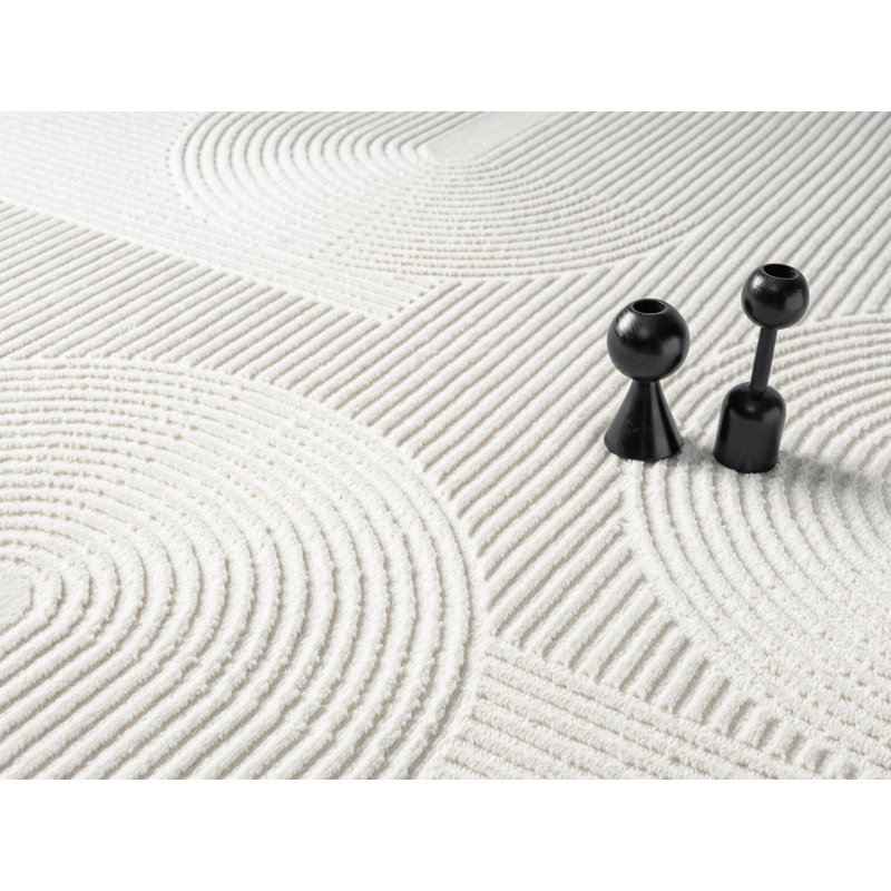 Nuevo Collection Modern Abstract Geometric Area Rug, Rectangle 7'8" x 10'5"