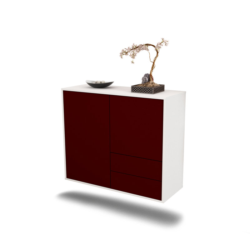 Scranton 92cm Sideboard, Red