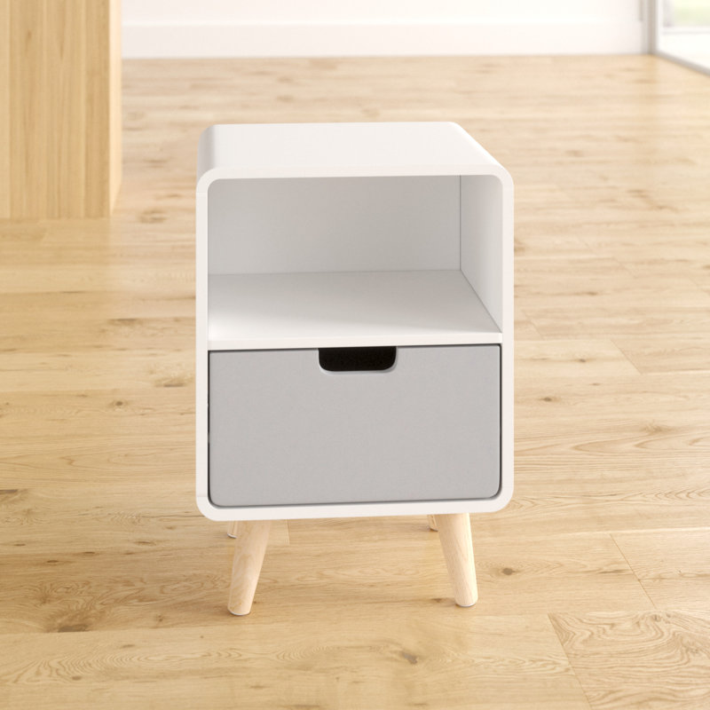 Amani Solid Wood End Table