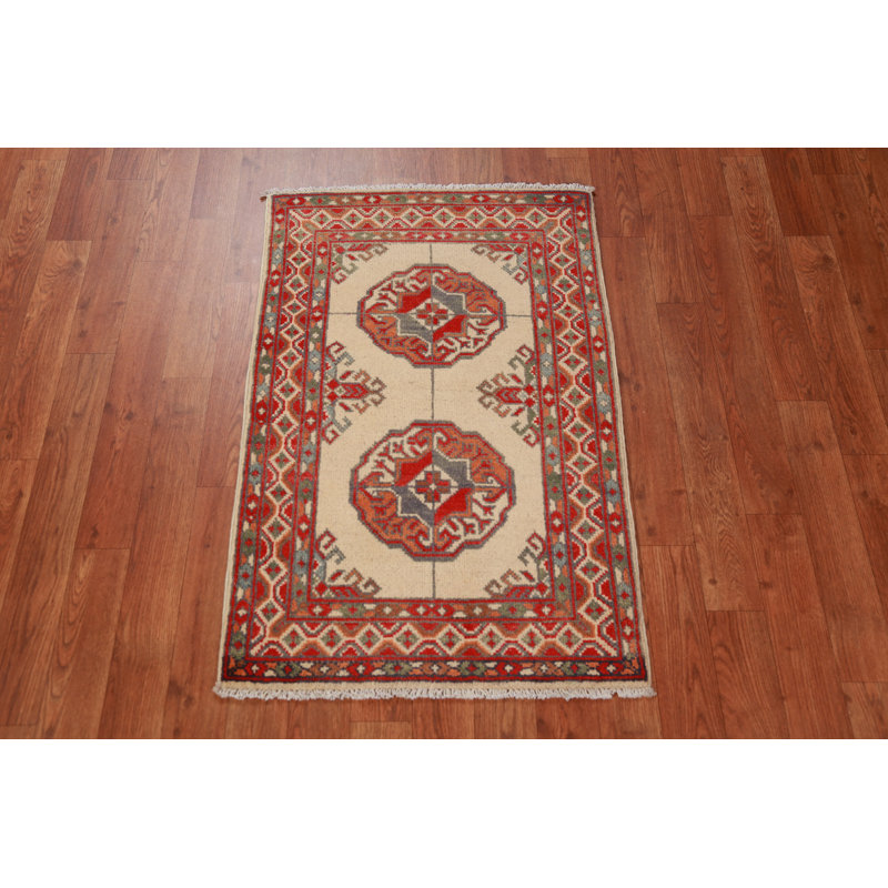 Tapis décoratif géométrique Kazak