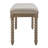 Eliyas 48" W Turned Leg Upholstered Bench-125793768