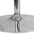 Helmscott Round Glass Event and Cocktail Table with Chrome Base-1818631762