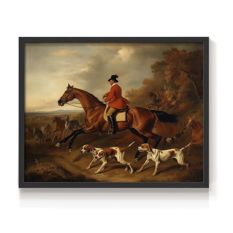 Faune - XCIV - Reproduction encadrée - Restickable, H 11 po x l 14 po, Noir, noir, noir, noir