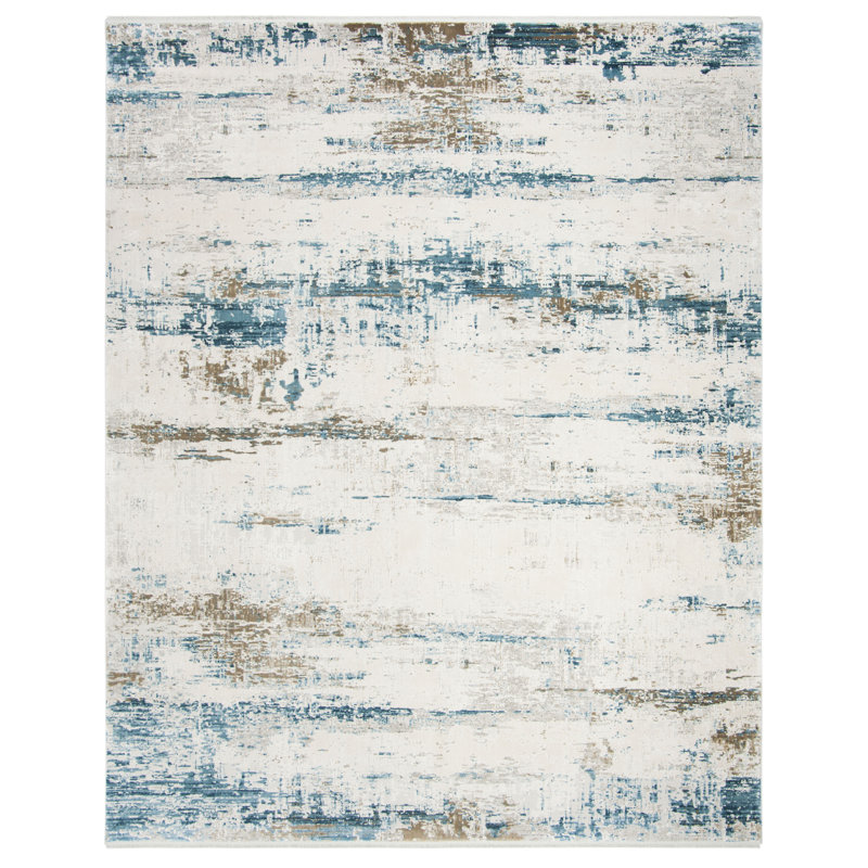 Tapis abstrait Renita 200 Performance, Rectangle 8 pi x 10 pi