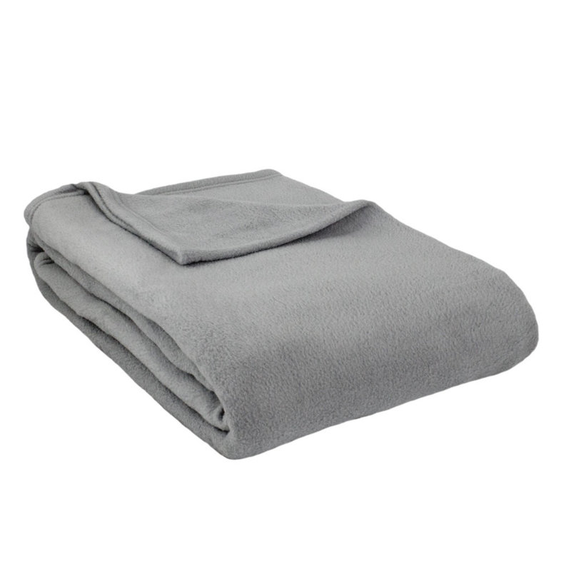 Couverture , Gris acier, Grand