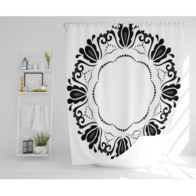 Grumium Polyester Shower Curtain