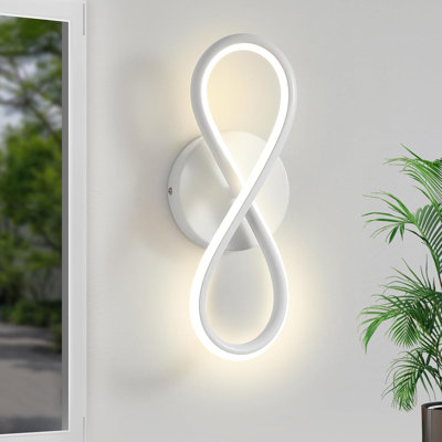 1-Light LED Flush Mounted Sconce