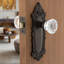 Victorian Plate with Crystal Door Knob-1445666452-1445666449