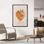 Disco, fraises, art abstrait, fruits de disco, art mural minimaliste moderne, décoration murale-102832964-102832970
