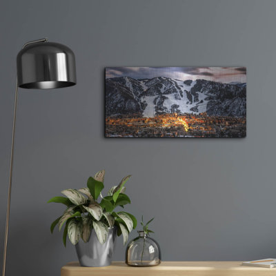 «Aspen Overlook» par Jonathan Ross, art mural en métal