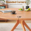 Table ronde en bois 47,2 po Crossroads-1725556394