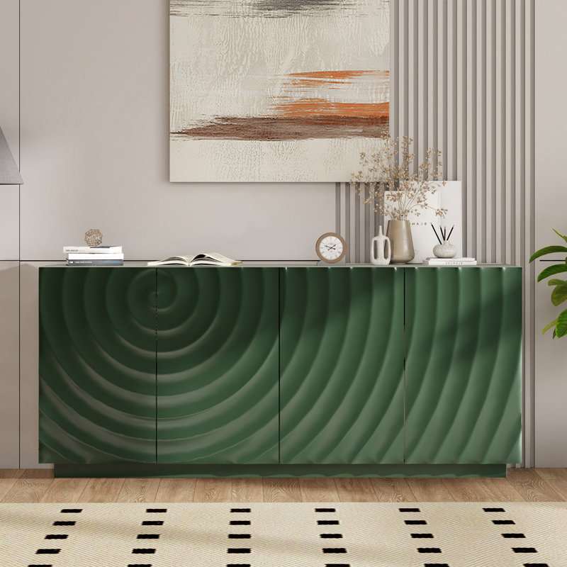 Broadview 59" Sideboard Buffet, Green