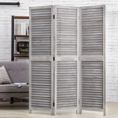 Cloison pliante 3 panneaux 54,25 "Feitoza