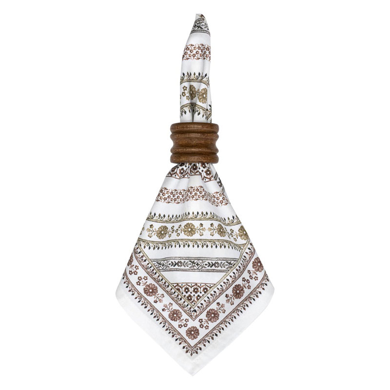 Seville Stripe Napkin, Natural