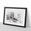 Brooklyn Bridge in New York - Picture Frame Graphic Art Print-56871504-56871512