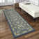 Tapis bleu / brun Alcesta