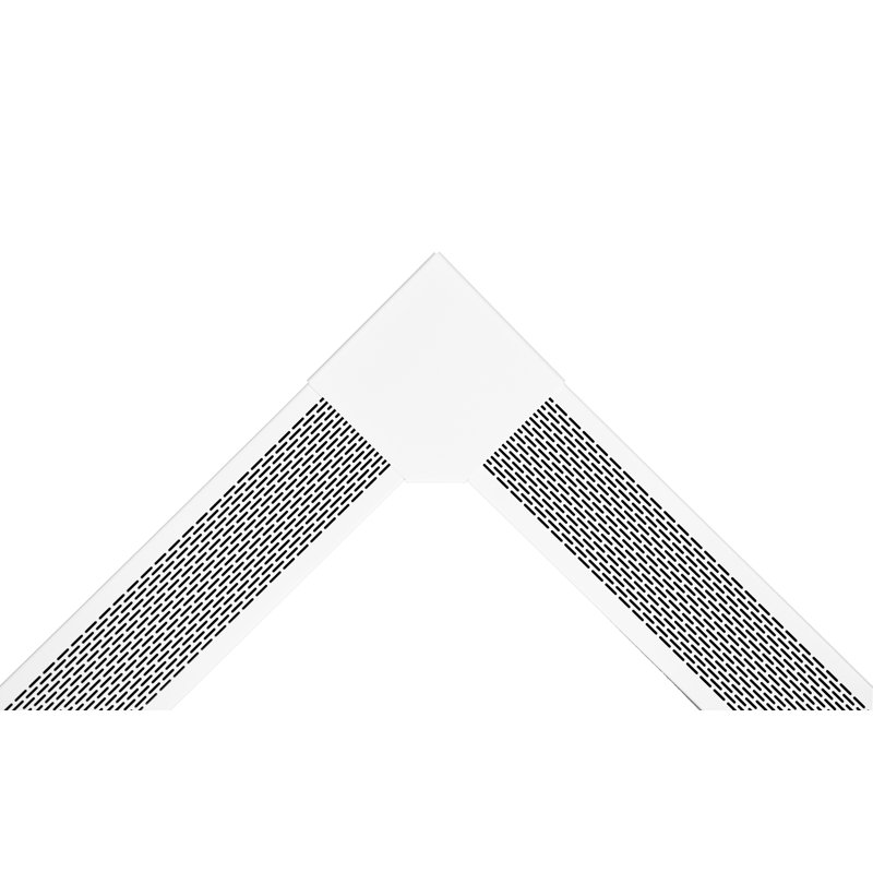 Plinthe chauffante blanche Atlas