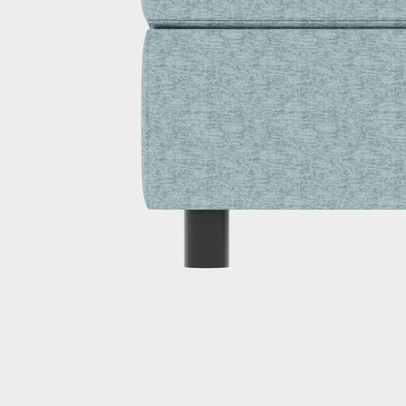 Canapé-lit modulaire en tissu chenille, 4 pièces, bleu antique, 95,79 po de profondeur, 61,67 po de hauteur, 31,43 po de hauteur, 181,87 lb de poids convertible, 4 po sous le siège,