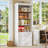 71" H x59'' W Standard Storage Bookcase with 6 Drawers and 8 Open Shelves, Modern Wood Organizer-414313290-431579639