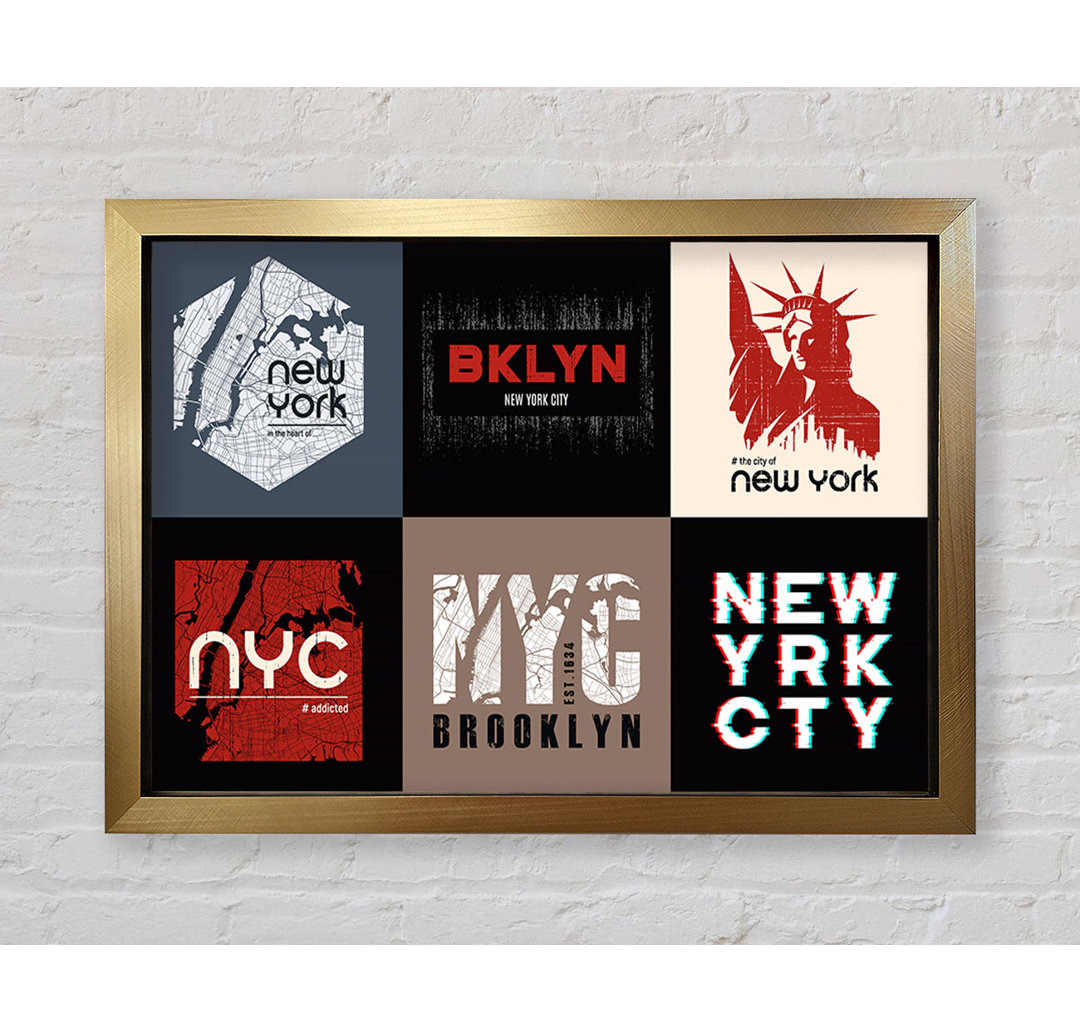 New York Signs - Drucken