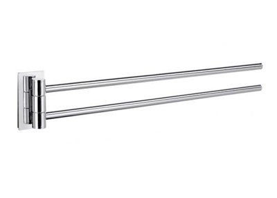 Wall mounted 17" double swing arm
