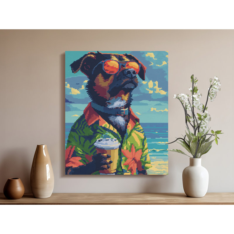 Criswell Wrapped Canvas Print Set, 15x30