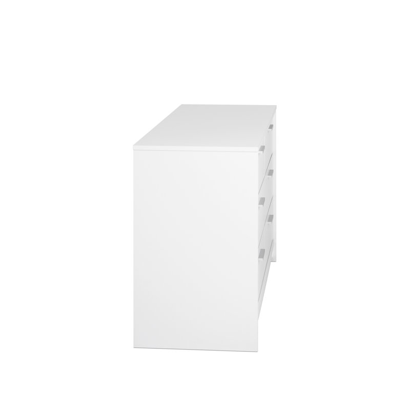 White Pine 6-Drawer Double Dresser with Safety Features