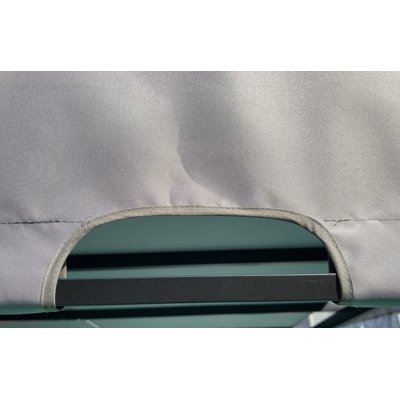 Universal Canopy Cover Replacement For Curved Outdoor Pergola