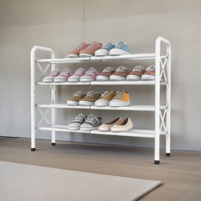 Pour la maison, le vestibule, la chambre à coucher et la porte, étagère à chaussures, Blanc