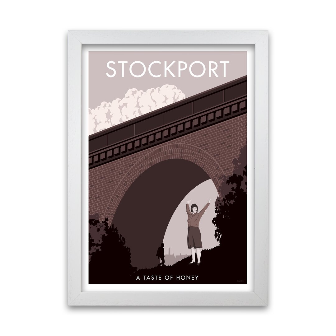 Poster Stockport a Taste of Honey von Stephen Millership