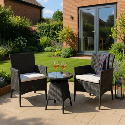 Sarenac 2 Seater Bistro Set with Cushions