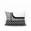 Oreiller rectangulaire réversible intérieur / extérieur Jazzo-119048485-119048486