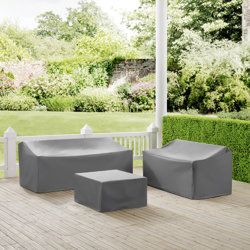 Outdoor Conversation Set Cover, Gray
