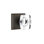 Passage Windsor Crystal Knob with Style # 6 Rose