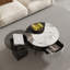 Table basse ronde en pierre micro-cristalline-106954857-106954859