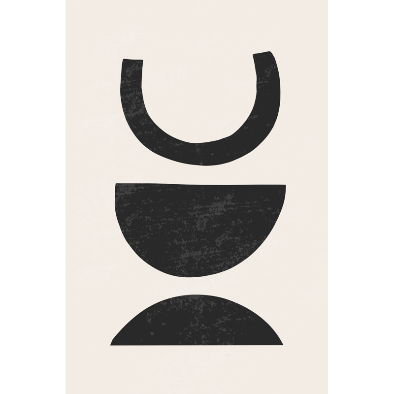 Simple Stack III - Wrapped Canvas Print, 30cm H x 20cm W x 3.8cm D
