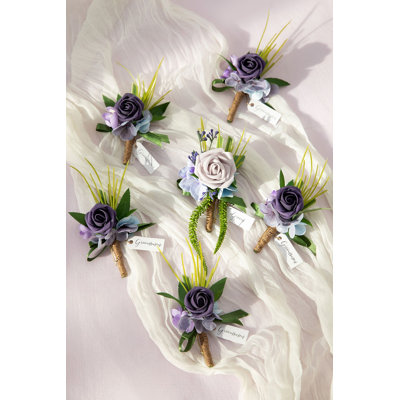 Boutonnières Ling's Moment en Rêve Violet Éthéré