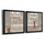 «Blush Bath Sink I», ensemble de 2 reproductions d'art sur toile-52923350-52923368