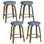 Swivel Upholstered Counter Stool-641115484-641115487
