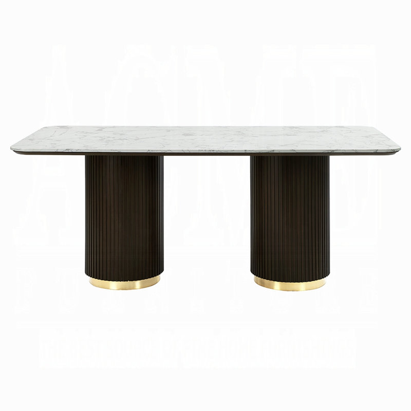 Abrego Dining Table W/Marble Top