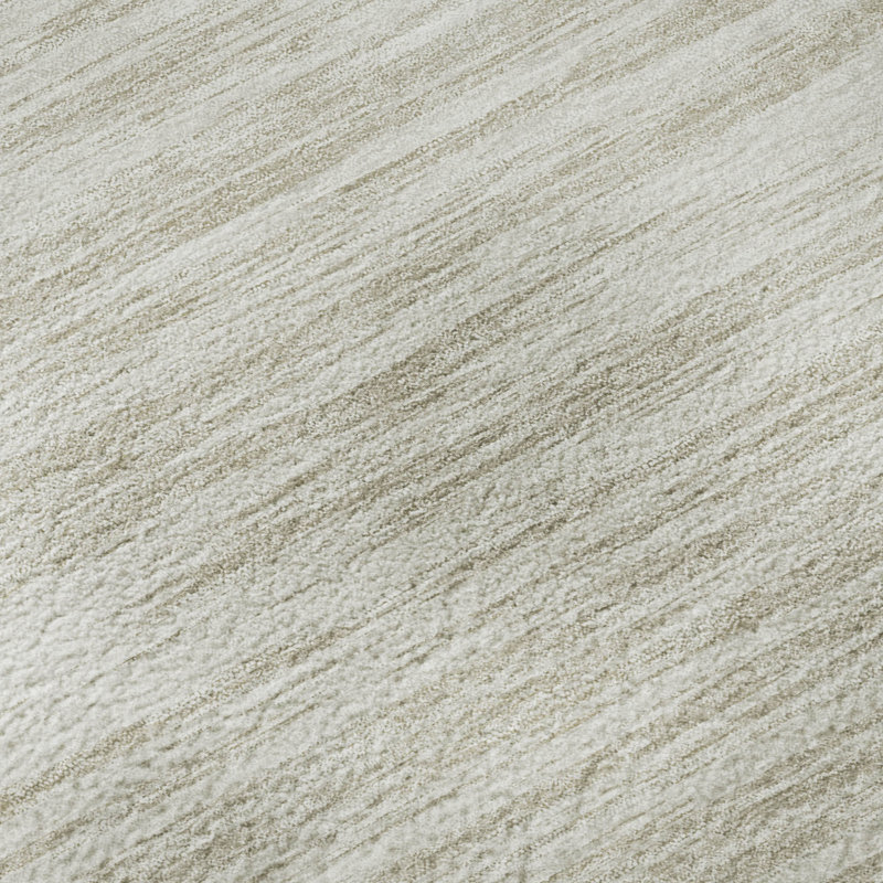 Premium Machine Washable Prisco Ivory Rug, Rectangle 10' x 14'