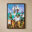 «Flowers By The Beach» par Jane Slivka - Impression sur toile