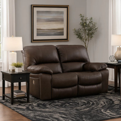 Saphyra Upholstered Reclining Loveseat
