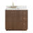 Waubun Rally 36'' Free Standing Single Bathroom Vanity with Calacatta Quartz Top-1674077653